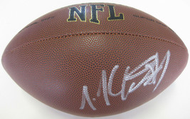 Joe McKnight USC Trojans New York Jets signed autographed NFL football COA proof - £87.32 GBP