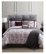 Hallmart Collectibles Omana 14-Pc. Queen Comforter Set-Wine T4103227 - £109.99 GBP