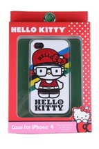 Sanrio Hello Kitty Hipster iPhone 4 Case Cover - £21.67 GBP