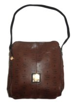 Vintage HCL Leathergoods Shoulder Crossbody Bag Purse Brown Made in Germany - £96.00 GBP