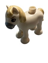 Lego Duplo Rapunzel&#39;s White Horse #10878 Replacement Piece Disney Princess - £13.31 GBP