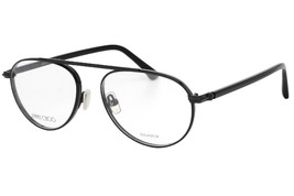 Jimmy Choo JM 003 807 Black Women’s Titanium Eyeglasses 55-17-150 W/Case - £50.33 GBP