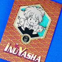 Inuyasha Shippo Golden Glitter Enamel Pin - Figure Anime Manga - £11.71 GBP