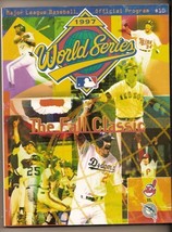 1997 world Series Program Indians Marlins - £27.06 GBP