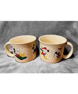 Vintage Hallmark Disney Mickey Christmas Mugs-set of (2) - $27.72
