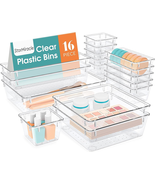 16 PCS Drawer Organizer Set, 5 Varied Size Bathroom and Kitchen Drawer C... - €21,17 EUR 16 PCS Drawer Organizer Set, 5 Varied Size Bathroom and Kitchen Drawer C... - €21,17 EUR