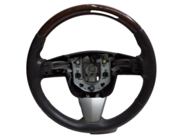 10 11 13 Cadillac SRX black leather and wood grain steering wheel OEM - $49.49