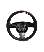 10 11 13 Cadillac SRX black leather and wood grain steering wheel OEM - €42,61 EUR