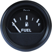 Faria Euro Black 2&quot; Fuel Level Gauge [12801] - £19.09 GBP
