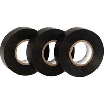 Black Electrical PVC Professional electricians Insulating Tape - 30m ⭐⭐⭐⭐⭐ - £3.63 GBP+