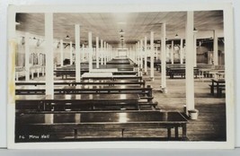 Farragut Naval Station RPPC Mess Hall c1940s Postcard P16 - £5.49 GBP