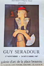 Guy Seradour – Original Exhibition Poster – Gallery Place Beauvau - Poster -1987 - £126.07 GBP