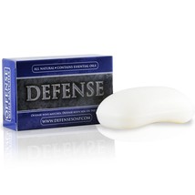 DEFENSE Soap Bar 4 oz - (12 PACK) -100% Natural &amp; Herbal Grade Tea Tree Oil  - £51.90 GBP