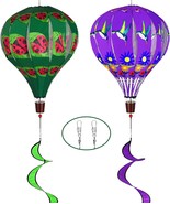 2 PCS Gaint Air Balloon Wind Spinners 59 inch Garden Wind Spinner Large ... - $85.99