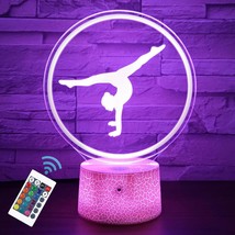 Gymnastics Yoga Led Night Light,16 Colors Remote Control &amp; Smart Touch Dimmable  - $32.99