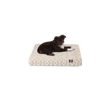 Majestic Pet Sand Athens Small Orthopedic Memory Foam Rectangle Dog Bed - $1,530.24 MXN