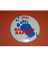 Knott&#39;s Berry Farms Bigfoot Rapids Vintage Pinback Button - $20.55 CAD