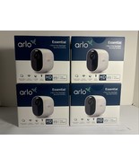 Lot Of 4-Arlo VMC2030-100NAS Essential Spotlight Wireless Indoor/Outdoor... - $277.85 CAD