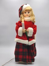 Telco The Original Motion-ettes Of Christmas Animated Girl With Candle 1... - £67.13 GBP