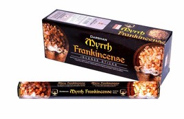Darshan Myrrh Frankincense Incense Stick Fragrance AGARBATTI 6 Pack Of 20 Sticks - £14.86 GBP