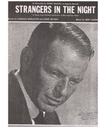 Strangers In The Night Sheet Music Bert Kaempfert Frank Sinatra - $3.60