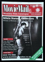 Movie Mail Magazine December 2007 mbox335 Mikio Naruse Collection - £3.90 GBP