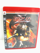 Ninja Gaiden: Sigma (PS3, 2008) greatest hits Disc Complete CIB + Manual - £7.47 GBP