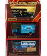 Set of 3 - MATCHBOX Models of Yesteryear - Foden Steam, GMC Van, AC Mack... - £20.97 GBP