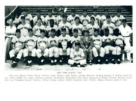 1956 NEW YORK GIANTS 8X10 TEAM PHOTO BASEBALL MLB PICTURE NY - £3.87 GBP