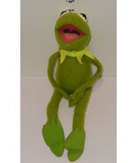 Vintage 1976 Fisher Price #850 Kermit the Frog 18” Stuffed Plush Jim Hen... - $98.95