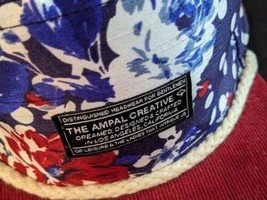 Il Ampal Creative 5 Pannello Berretto Camp Cappello Blu Bianco a Pois co... - $37.34