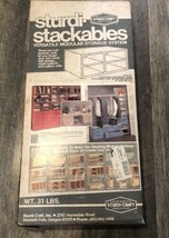 Vtg SealedHeavy Duty Sturdi-Stackable Versatile Modular Storage System F... - £99.08 GBP