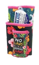 Ninc No Laws Design Cigarette Pack Pouch/Lighter Holder 12 Oz Slim Can C... - $8.90