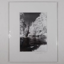 White Mat Photo Landscape Park Infrared Photography Limited Ed 1/2 Signe... - £18.82 GBP