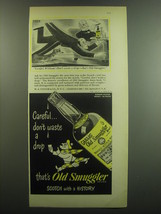 1948 Old Smuggler Scotch Ad - cartoon by Richard Taylor - Careful, William! - $18.49