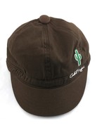 Vintage Women&#39;s Newsboy Hat Cactus Ropes Cabbie Cap Brown One Size Fit Most - $22.87