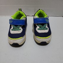 Oshkosh Bgosh Toddler Boys Sneaker Shoe Hook and Loop Gray Size 5 - $4.95