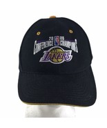 Los Angeles Lakers 2008 Conference Champion Snapback Hat Baseball Cap Black - £11.00 GBP