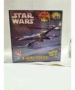 2005 Star Wars X-Wing Fighter AMT ERTL Snapfast Model Kit Skill 2 #38318... - £19.02 GBP