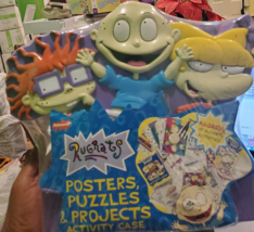 Vintage RUGRATS Stamp Craft Activity Set Case Art Playset - 1997 Colorbok - £74.73 GBP