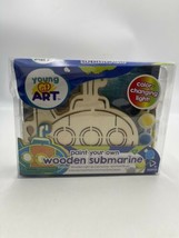 Target Young At Art Paint Your Own Light Up Wooden Submarine - $9.34