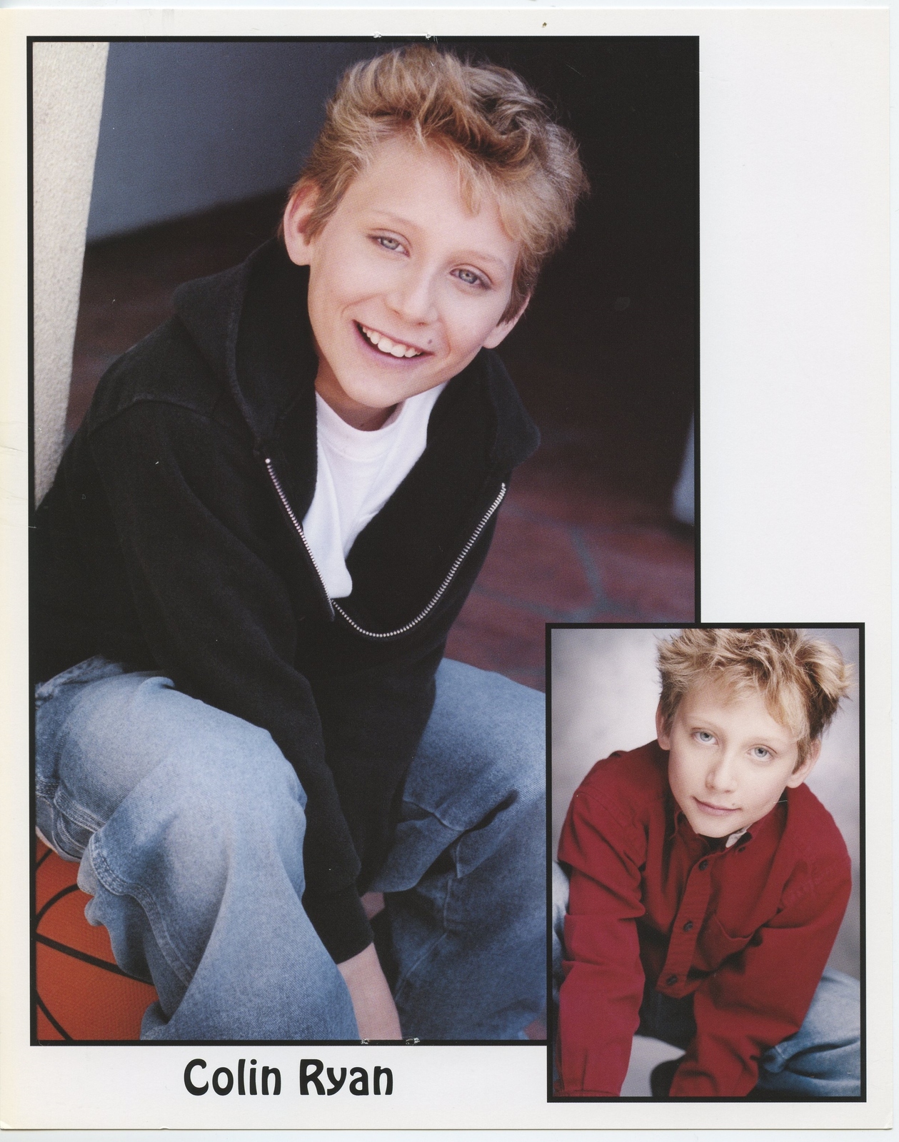 Colin Ryan - 8&quot; x 10&quot; Original Studio Agency Photo resume - Teen Movie A... - $14.98