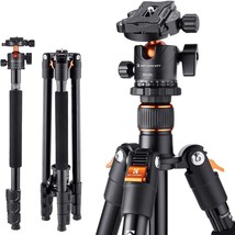 Compact Aluminum Alloy Travel Tripods With A 28Mm Metal Ball Head, 10Kg/22Lbs - £93.34 GBP
