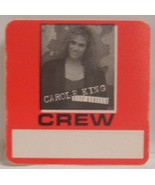 CAROLE KING - VINTAGE ORIGINAL TOUR CLOTH BACKSTAGE PASS - €8,55 EUR