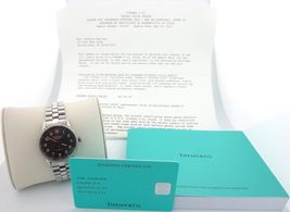 Tiffany &amp; Co. CT60 Stainless Steel Diamonds Gray Soleil Dial with Box &amp; Papers - $3,100.00