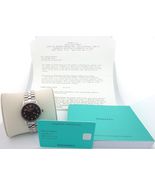 Tiffany &amp; Co. CT60 Stainless Steel Diamonds Gray Soleil Dial with Box &amp; ... - £2,478.00 GBP
