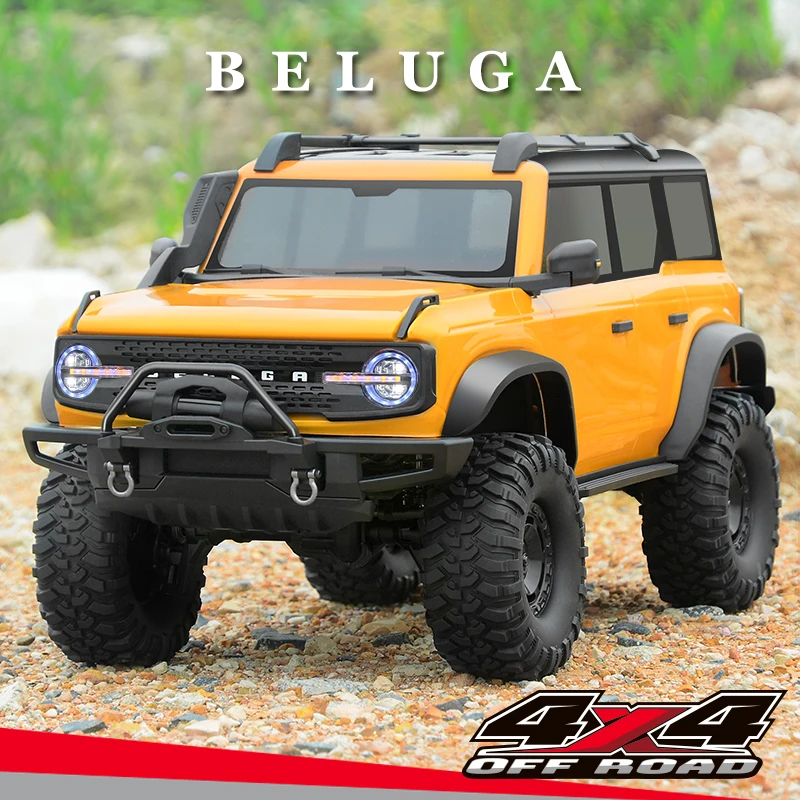 RC Crawler 1/10 Rc Car 4WD RTR HB R1001 with LED 2.4G Electric Remote Control - £324.93 GBP
