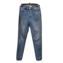 Forever 21 Womens Jeans 29 Dark Blue Skinny Mid Rise Stretch Denim Casua... - £12.90 GBP