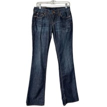 Lucky Brand Lola Boot Cut Jeans Long Inseam Blue Denim Pants Women’s Size 4 27 - $29.65