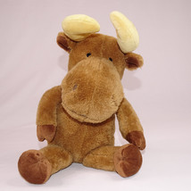 Kohl’s Cares Rain Deer Stuffed Animal Toy Brown Plush With Antlers Soft &amp; Cute  - £6.57 GBP